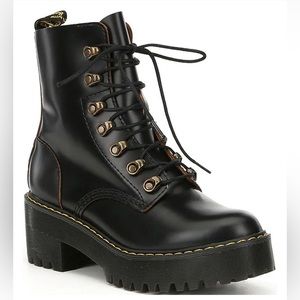 SOLD SOLD SOLD New Dr Martens LEONA platform boots size 10